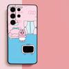 C-Cartoon S-SpongeBobs-es Prank Case For Samsung Galaxy Case S25 S23 S22 S21 S30 S20 S10 Ultra Plus FE TPU Soft Cover