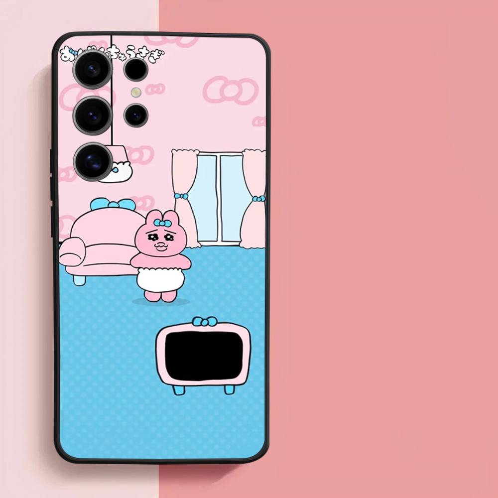 C-Cartoon S-SpongeBobs-es Prank Case For Samsung Galaxy Case S25 S23 S22 S21 S30 S20 S10 Ultra Plus FE TPU Soft Cover
