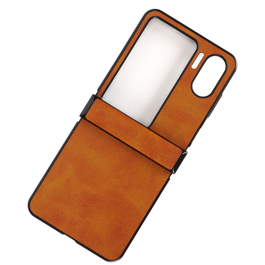 Case for Oppo Find N2 Flip Synthetic Leather Ultra Thin Shockproof Phone Protective Cover for Oppo Find N2 Flip