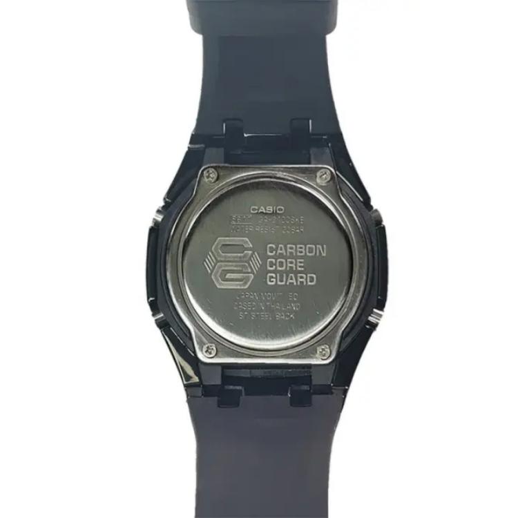 Casio Men 44mm Black Watch GA-2100SKE-7A(Watch3--