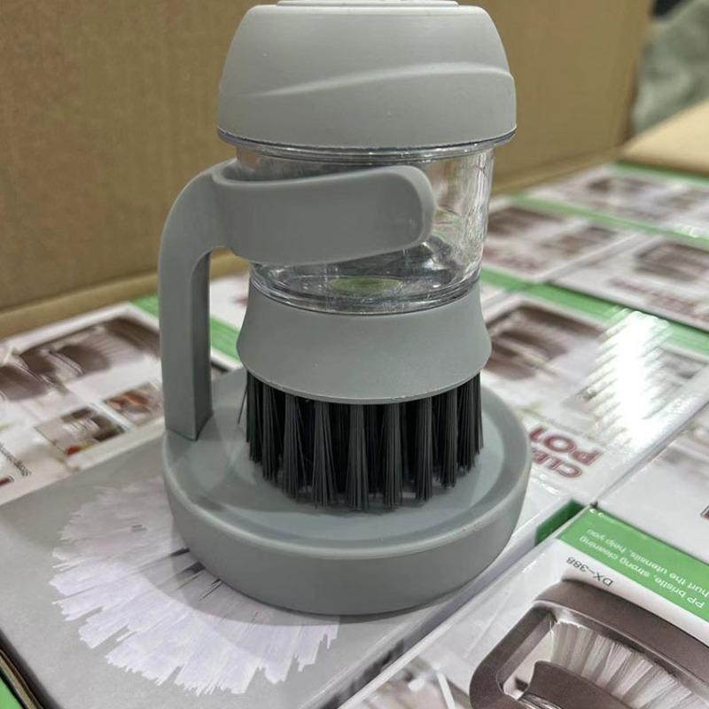 

Kitchen Press Type Grease Cleaning Brush color box packaging серый