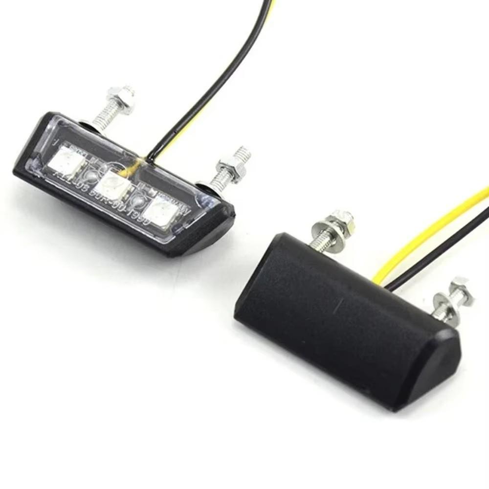 12V LED Rear Tail Lamp Rear Lighting Motorcycle License Light New Motorcycle License Plate Light