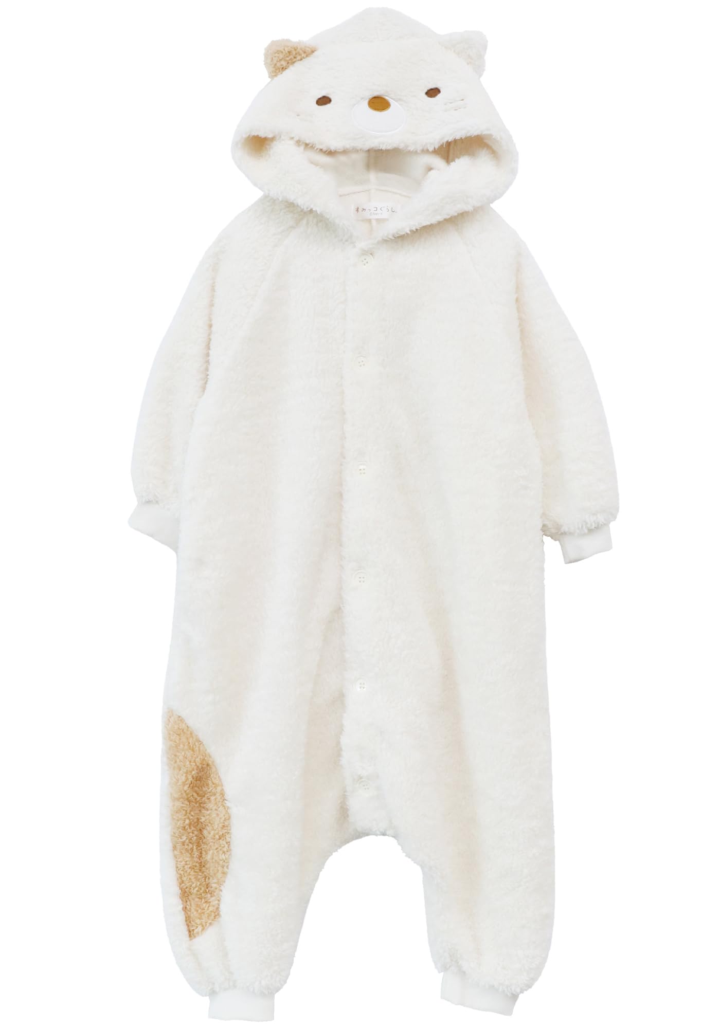 

Kaitak Family Детская пижама кигуруми Sumikkogurashi, Зима, 110см, 130см, 150см, Слоновая кость, Зеленый (150см, Слоновая кость)