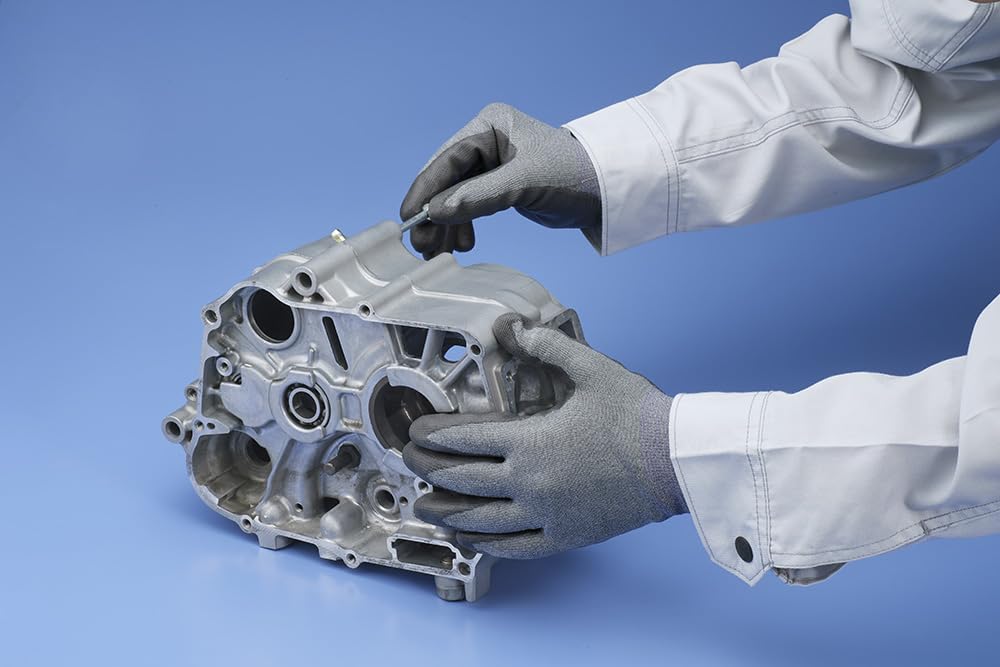 Showa Gloves XC510 Fortex Urethane Palm Level 18 1 Pair Gloves, Cut-Resistant D, Gauge, XL, Gray,