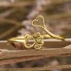Dogs Cats Footprints Women Rings Simple Stylish Girls Finger-ring Birthday Gift Everyday Cute Accessories Fashion Jewelry