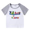 2025 Kids Summer Clothing Set: Boys & Girls T-Shirt and Shorts Casual Sports Two-Piece