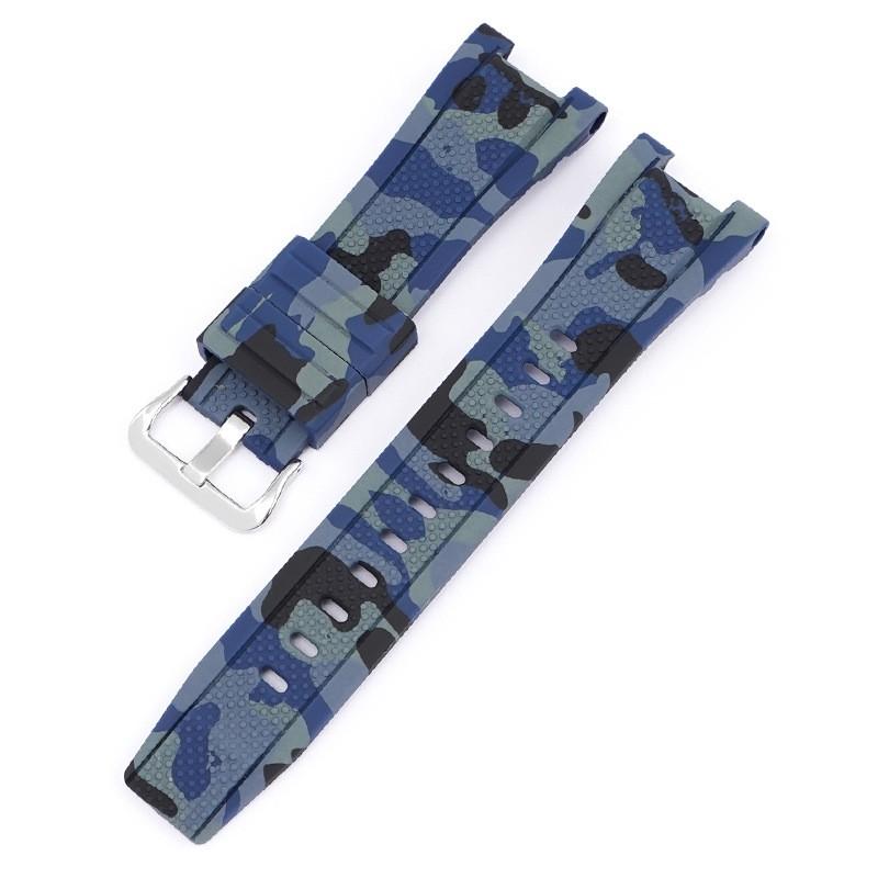 Resin Strap Casio GST-W120/130L/S310/410 Camouflage Watch Band Replacement Accessories