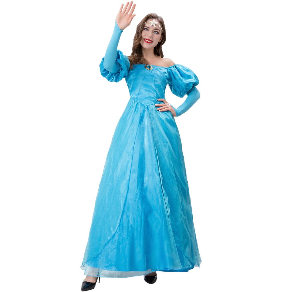 Halloween Stage Costume Cinderella Shoulder Cinderella Princess Dress Nightclub Cosplay Costume