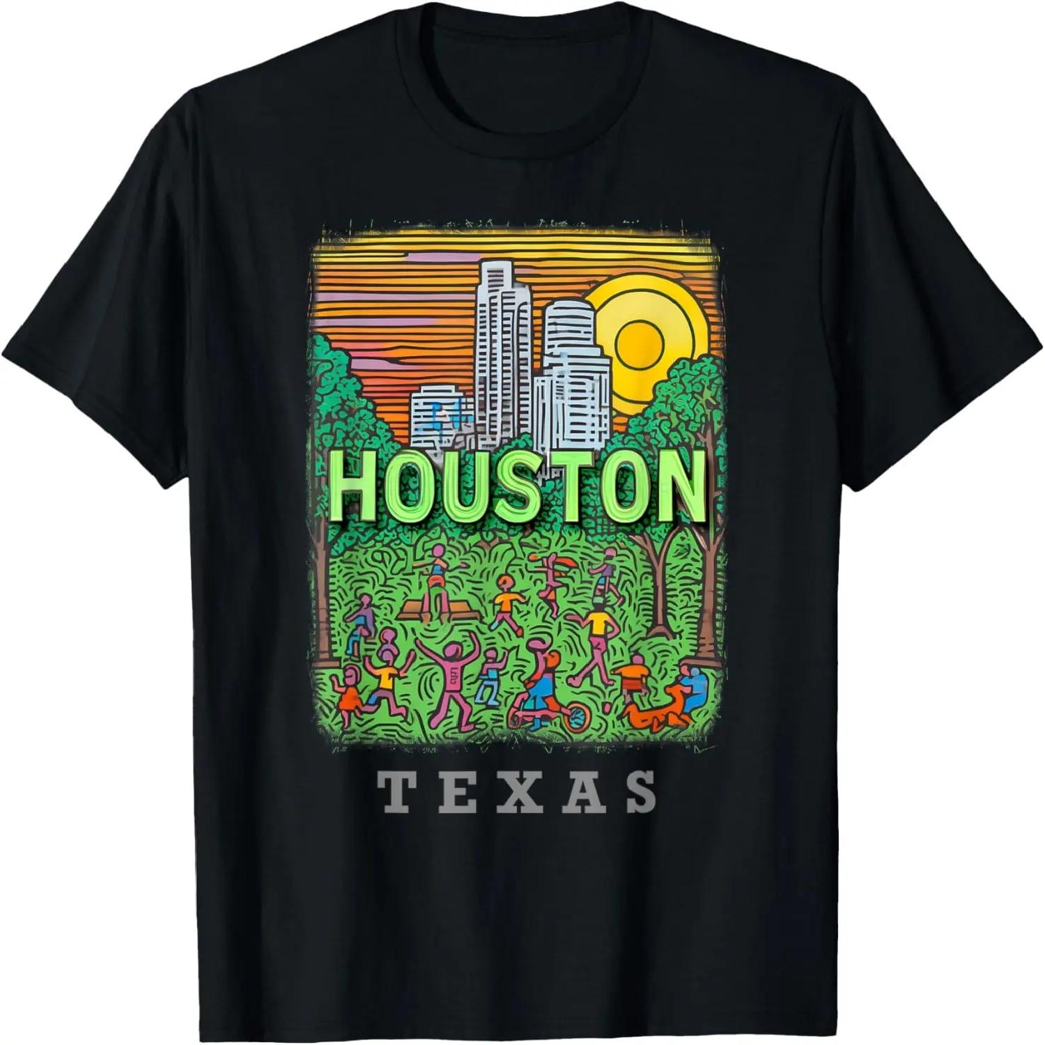 Houston Texas TX Urban Oasis SD953 T-Shirt S