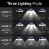 300 LEDs Luzes de Parede Solar Exterior Interior Luzes de Jardim Lâmpada com Sensor de Movimento À Prova d'Água Refletor Solar Potente