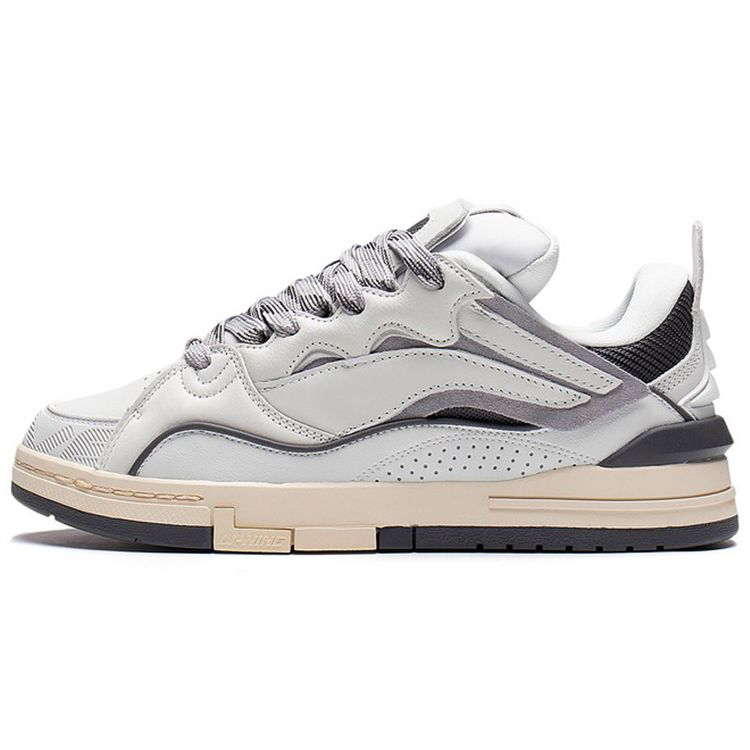 Li-Ning Men Superwave Golden Lifestyle Sneakers Frost White AECS073-1 44