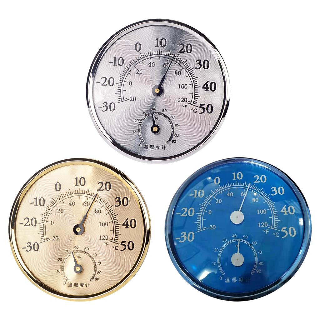 Table Thermometer Hygrometer Indoor Analog-Humidity Meter-Gauge Monitor Tester