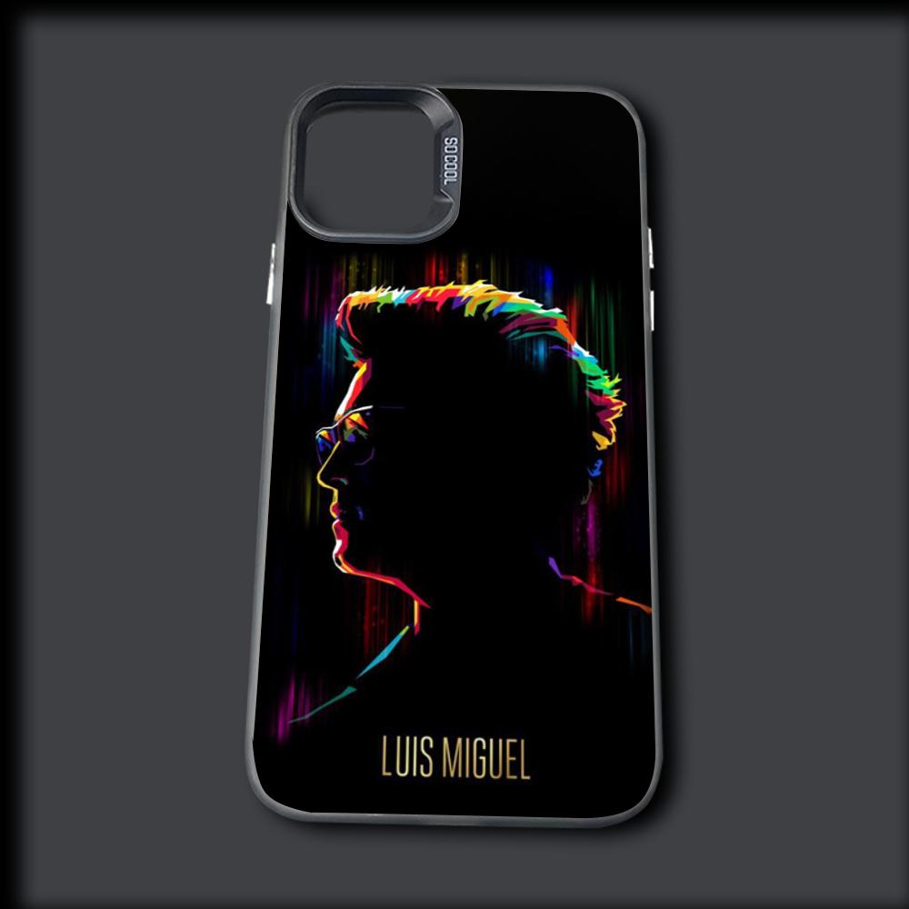 Singer L-Luis M-Miguel Phone Case For iPhone 16,15,14,13,12,11,Mini,Pro,MAX Gray Drop Matte Shockproof Soft Cover