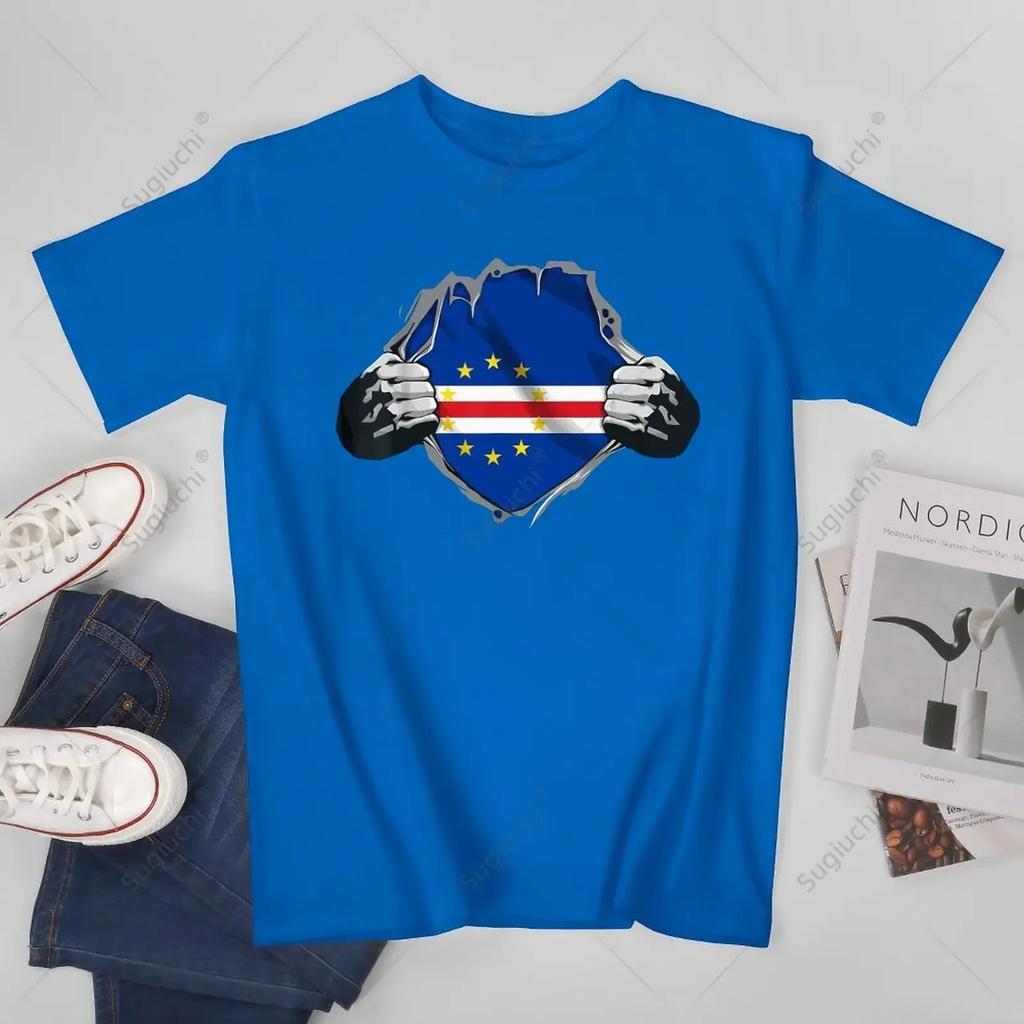 Unisex Unisex Cape Verde Flag of Cape Verde Cabo Verde Flag Tshirt Tees T Shirts WoUnisex Boys 100 Cotton TShirt