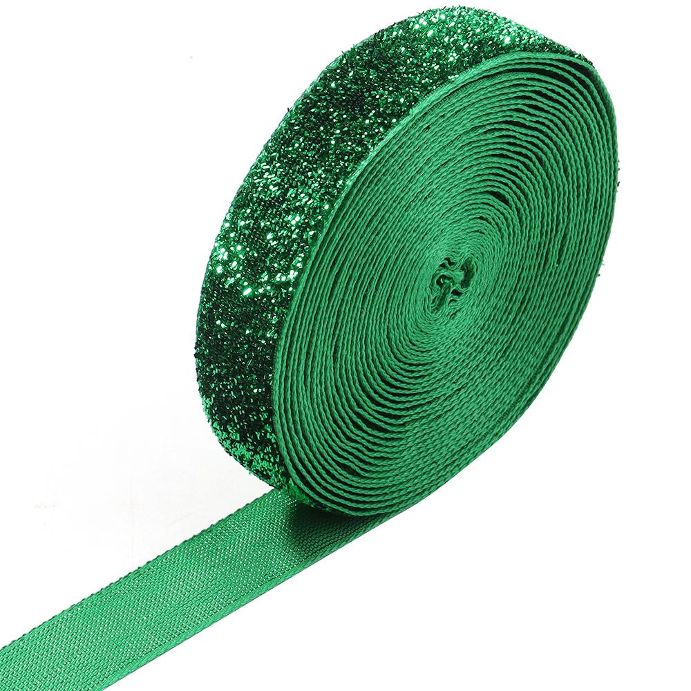 5-10yards/lot Colored Single-sided Velvet Ribbon Sparkling Satin Ribbon Bow DIY Christmas Party Gift Flower Packaging Decoration