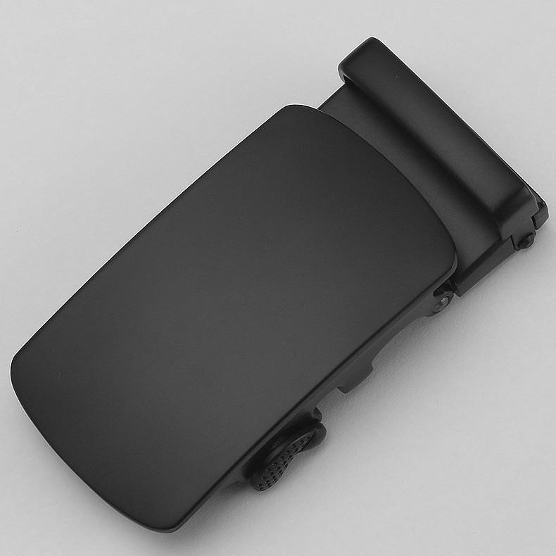 Versatile 3.5cm Men's High-quality Automatic Buckle Leather Waist Belt