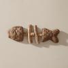 New Fix Your Cat's Dental Health,2026 New Creative Fish Bone Cat Toy,Wooden Catnip Teeth Cleaning Stick