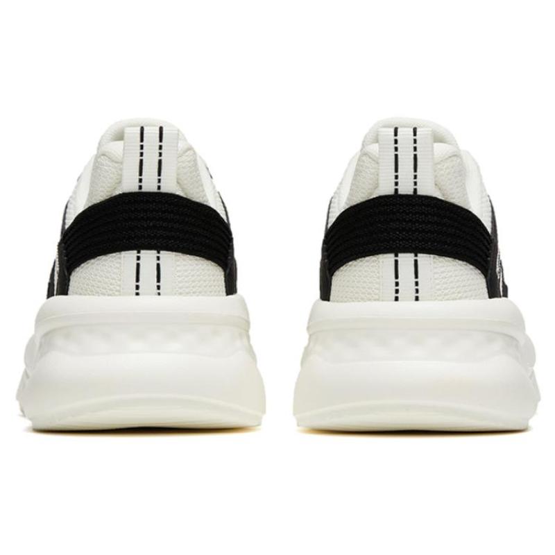 Anta Slip-Resistant Breathable Low-Top Sports Casual Shoes Women's White Black Sneakers 922328823-1