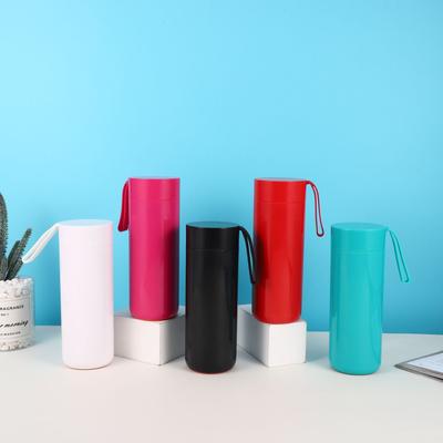 Нові суцільні кольорові стакани з нержавіючої сталі для офісу. Подарункові чашки з креативними чашками для води.