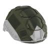 Airsoft Helmüberzug Tarnung Taktisch FAST Helm Stoff Jagd Schießen Helm Zubehör mit Elastischer Kordel Geschwindigkeits Sensoren 6