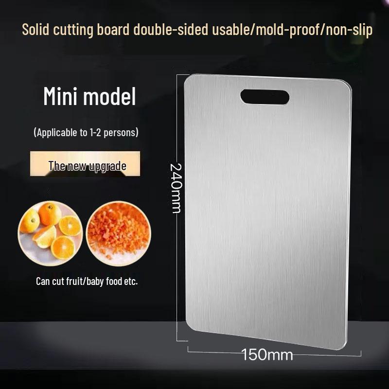 Stainless Steel Double-Sided Anti-Corrosion Anti-Mold Chopping Board