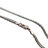 New Car Flower Chain Knot Necklace Personalized Men and Women Simple Fashion Hip-hop Chain Retro Flat Snake Chain