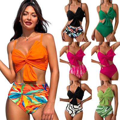 Femmes Bikini Sexy taille haute maillot de bain maillot de plage femme été maillot de bain