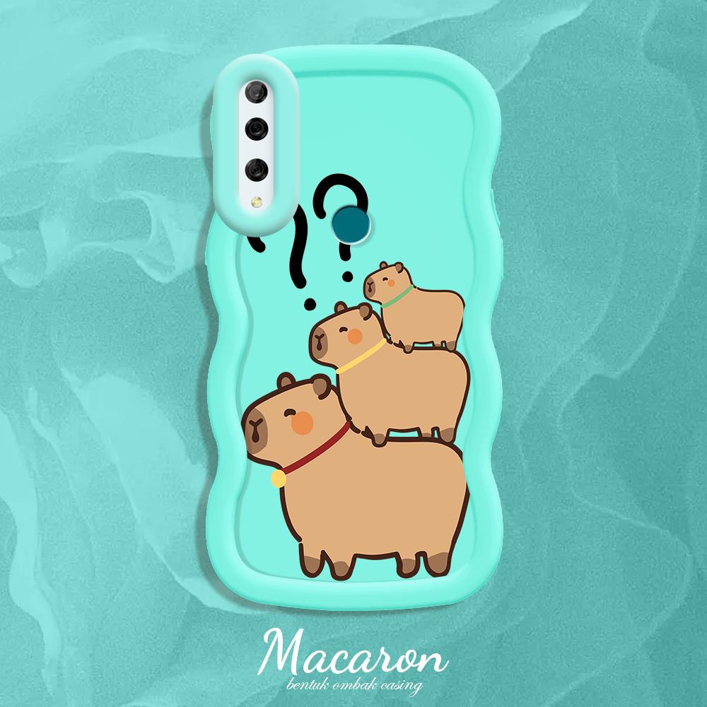 

Окрашенный узор Big Wave Edge Мягкий силиконовый материал Macaron чехол для телефона противоударный защитный резиновый чехол для iPhone Huawei Honor Infinix Tecno Tecno Pova 6 Neo синий