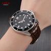 Butterfly Buckle Crocodile Pattern Leather Watch Strap 12/14/16/18/19/20/22mm Watchbands Soft Casual Business Wristwatch Band
