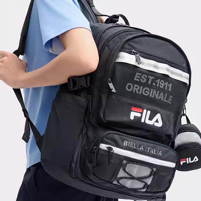 New FILA Fabric Backpack Extra Small Women's Legend Blue F13W439168FNV