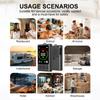 Portable Carbon Monoxide Detector CO Gas Alarm with Temp Humidity Monitor Digital Air Quality Tester Rechargeable Indoor Outdoor