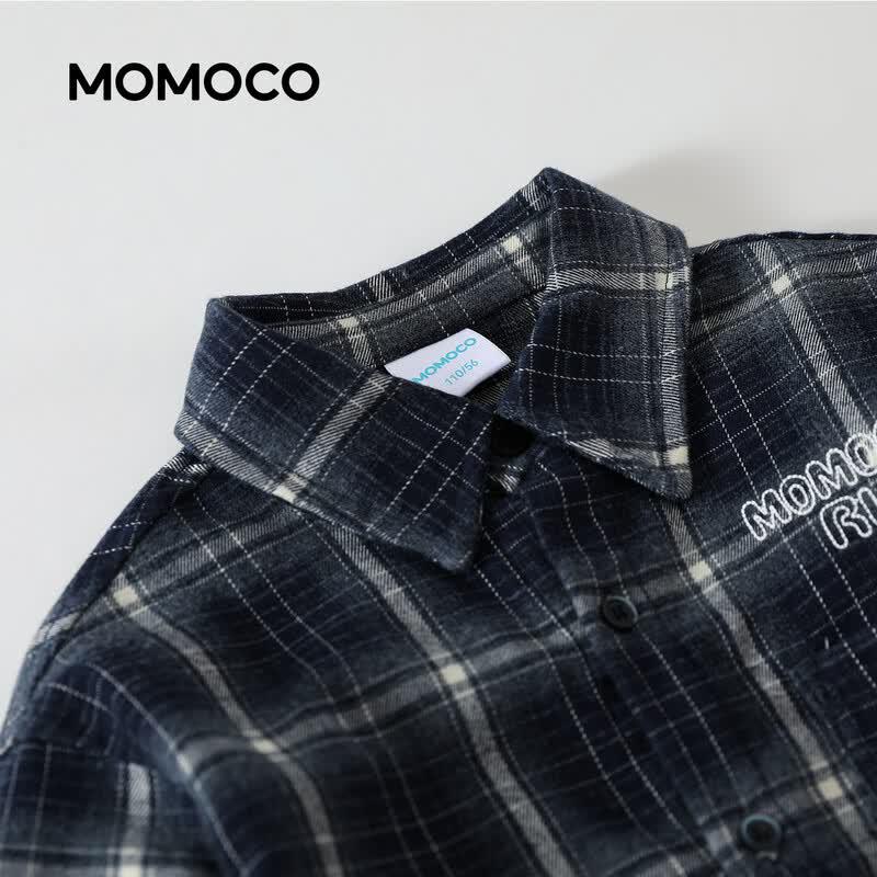 MOMOCO Teen Boys' Plaid Shirt