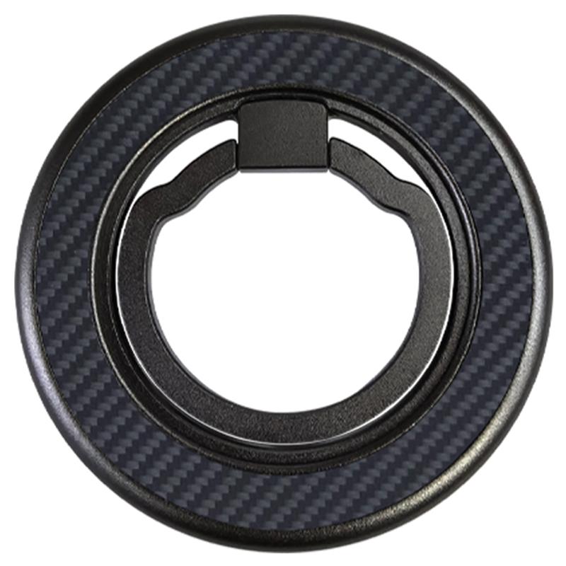 Aramid Fiber Magnetic Kickstand for Cell Phone Finger Ring Grip Holder