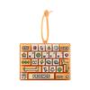 26-Key Cap Keychain Anti-Stress Keycap Clicker Keyboard Fidget Clicker Bag Charm Keychains Keyboard Keychain 1Pc