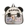Pu original niche design cute puppy puppy pain bag student going out portable backpack children's schoolbag female