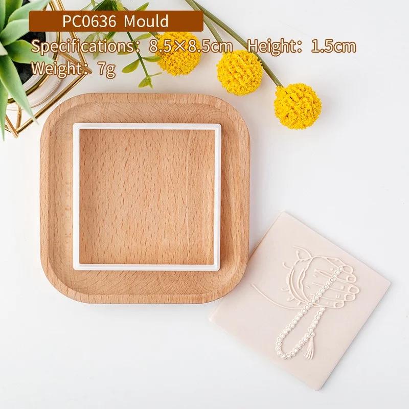 3D Eid Mubarak Cookie Cutter Stamp Press Moon Festival Fondant Sugarcraft Islamic Muslim Biscuit Baking Tool Ramadan Decoration