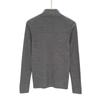 Women's Casual Slim Fit Long Sleeve 100% Wool Half-Zip Sweater for Autumn and Winter