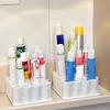32-Slot Ointment Organizer | Medicine Storage Compartments, Multi-Use Holder for Medicine Cabinet Wall, Countertop, Vanity, Drawer, Makeup Tools
