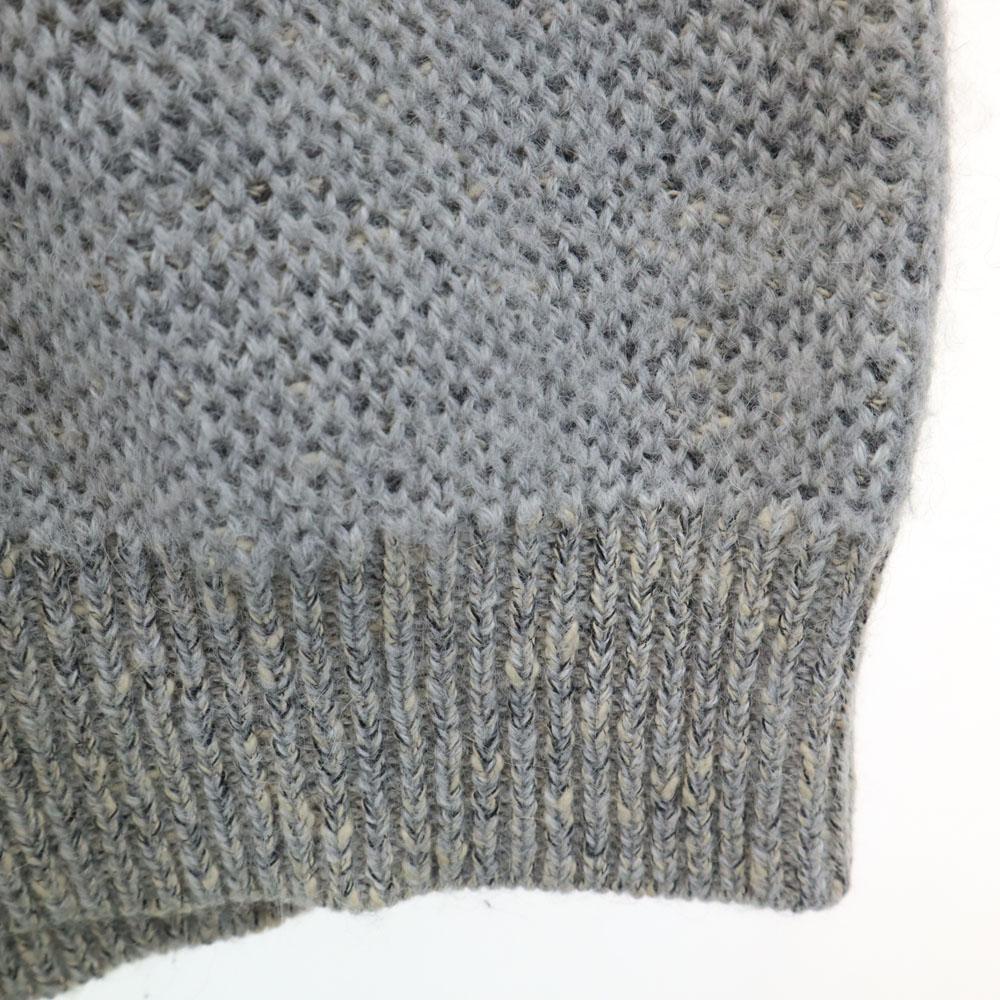 MARC JACOBS 14AW Made in Italy Wool Blend Long sleeve sweater S gray Men's Used