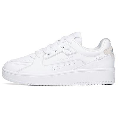 Série Lifestyle Sola Grossa Antiderrapante Cano Baixo Sapatos de Skate Tênis Masculinos Branco Prata 912218066-2