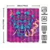 Tuniu Psychedelic Dragon Shower Curtain Pattern Unique Anime Art Bathroom Decor Wall Art Room Decor