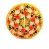 Juguete de Corte de Comida de Juguete Para Niños Cocina Juego de Imitación Frutas Verduras Accesorios de Pizza Juguete Educativo Para Niños Juego de Casa de Juego