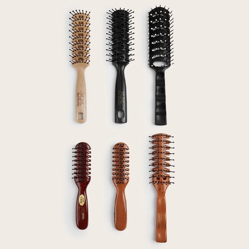 Hollow Out Wet Curly Hair Brushes Hair Scalp Massage Comb Anti-static Detangling Hair Brush Tangled Hair Comb Salon Hair Tools