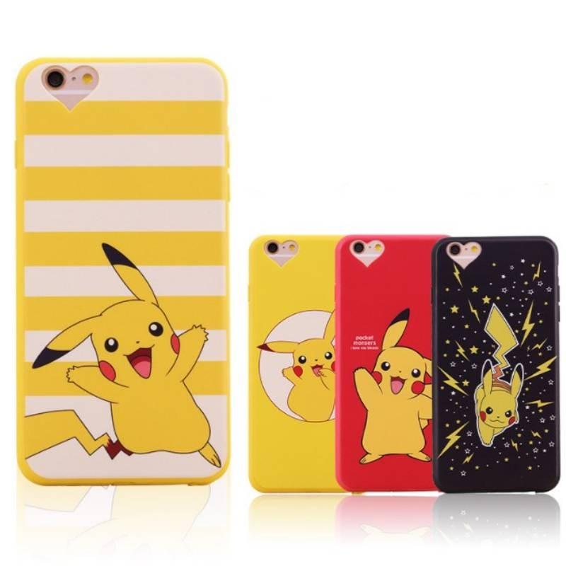 Pokmon Pikachu Silicone Phone Case For Iphone With Full Coverage And Soft Matte Finish For Kids
