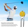 1Pc Golf Divot Repair Tool Zinc Alloy Magnetic Detachable Golf Green Fork Pitch Groove Cleaner Golf Marker Golfs Accessories