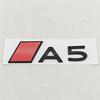 2026 3D Black Red Car Rear Emblem Badge Sticker For Audi A3 A4 A5 A6 A7 A8 Q3 Q5 Q7 Q8 Trunk Logo Auto Styling Accessories