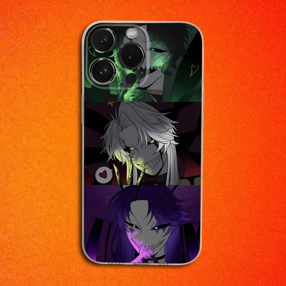 The F-Freak Novel C-Circus Phone Case For iPhone 17,16,15,14,13,12,11,Pro,Max,Plus,E,SE4,Air,Mini Transparent Cover