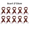 Mini Santa Knitted Hat & Scarf Small Christmas Costume for Cat Rabbit Doll Lollipop Bottle Cap DIY Xmas Party Dinner Decoration