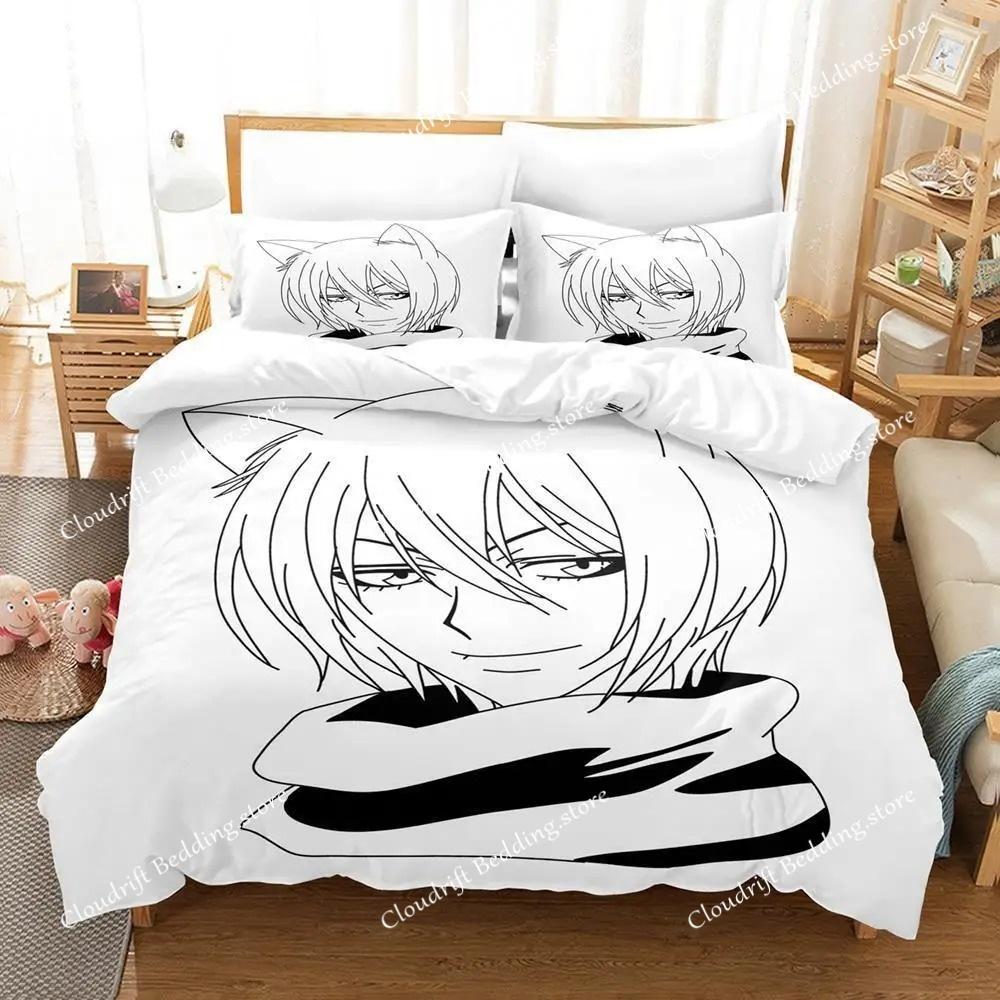 New Kamisama Kiss Tomoe Bedding Set Single Twin Full Queen King Size Bed Set Adult Kid Bedroom Duvet Cover Sets 3D Print Anime