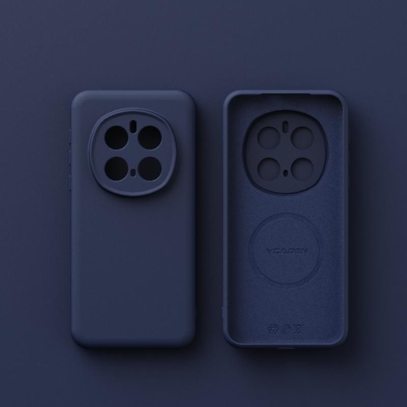 

Original Candy Silicone Magnetic Case For Huawei Honor Magic 7 6 5 400 300 200 100 90 80 70 60 50 X60 Pro Ultra For Magsafe Capa Honor 200 тёмно-синий